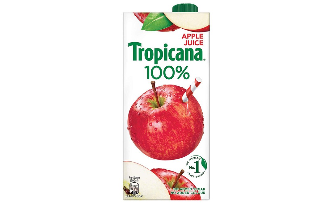 Tropicana Apple Juice Tetra Pack 1 litre Reviews Nutrition